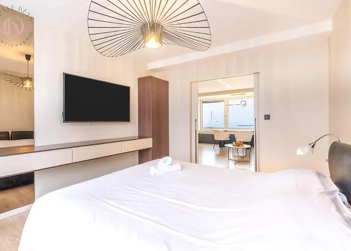 Le Luxe Malouin - Vue - 2 Ch - Balneo - Garage Appartement Duinkerke