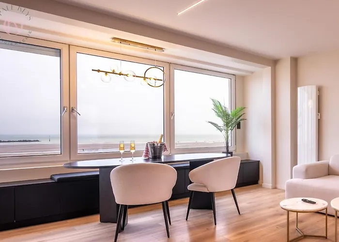 Le Luxe Malouin - Vue - 2 Ch - Balneo - Garage Appartement Duinkerke