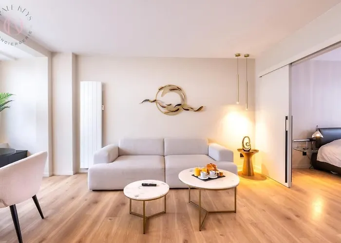 Apartment Le Luxe Malouin - Vue - 2 Ch - Balneo - Garage